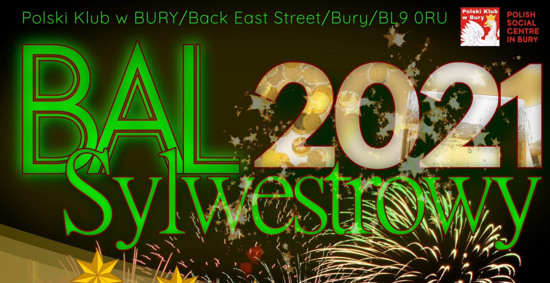 Function Rooms in Bury, Party Venue Hire in Polish Social Centre